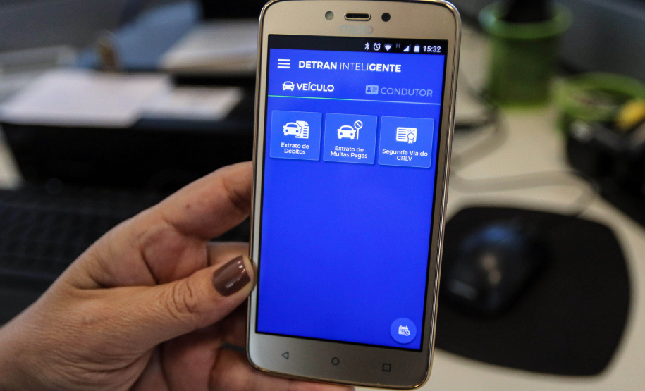 Aplicativo do Detran muda de nome e está de cara nova. Foto: Geraldo Bubniak/ANPr