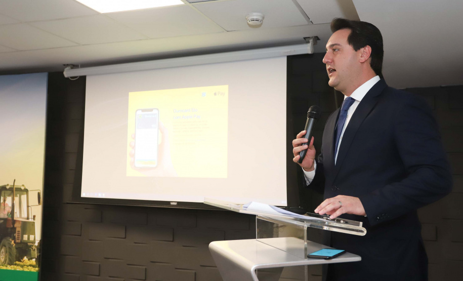 Programa de concessões na área da infraestrutura, projetos de parcerias público-privadas e um ambiente propício para negócios tornam o Paraná o Estado atrativo para investidores. A avaliação é do governador Carlos Massa Ratinho Junior, que abriu nesta terça-feira (21) a segunda edição do Paraná Day.Foto: Rodrigo Felix Leal/ANPr