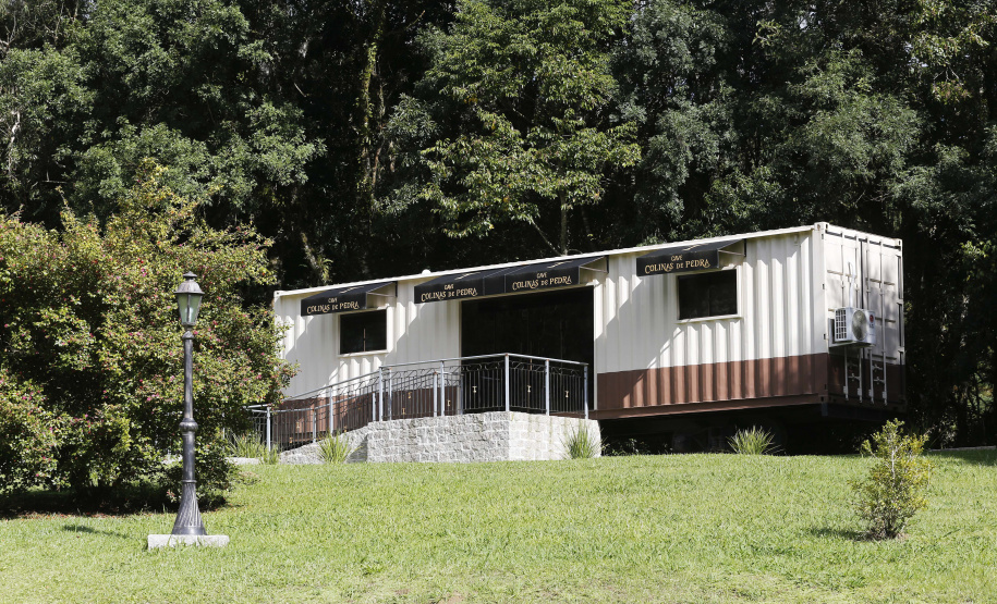 Cave Colinas de Pedra, em Piraquara. N/F: Loja com produtos para vinho.Piraquara, 30-04-19.Foto: Arnaldo Alves / ANPr.