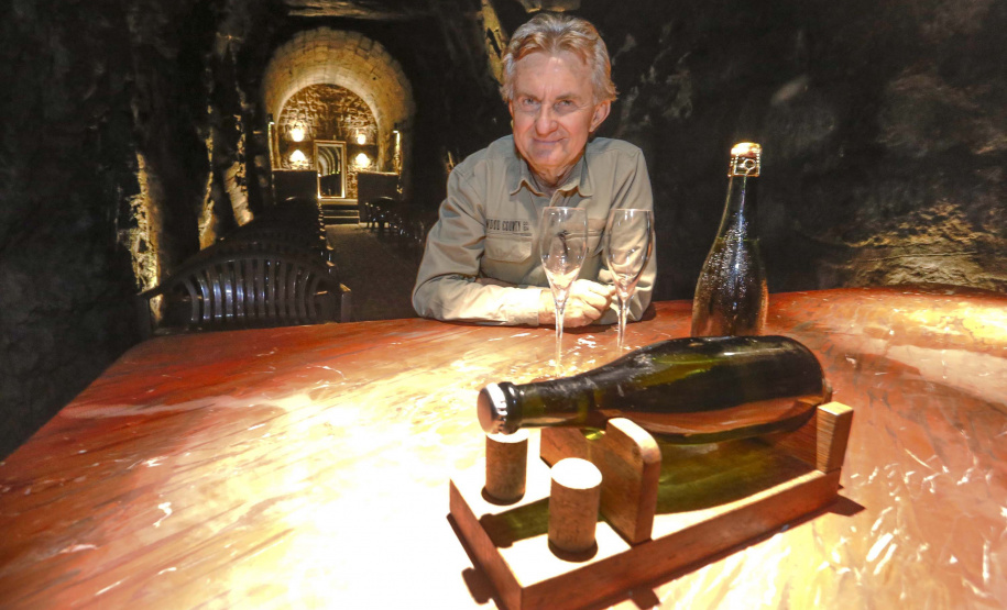 Cave Colinas de Pedra, em Piraquara. N/F: Ari Portugal, proprietário da Cave.Piraquara, 30-04-19.Foto: Arnaldo Alves / ANPr.