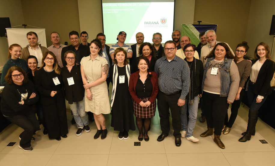 Reunião do Conselho Estadual de Cultura.
Curitiba, 20 de maio de 2019.
Foto: Kraw Penas/SECC