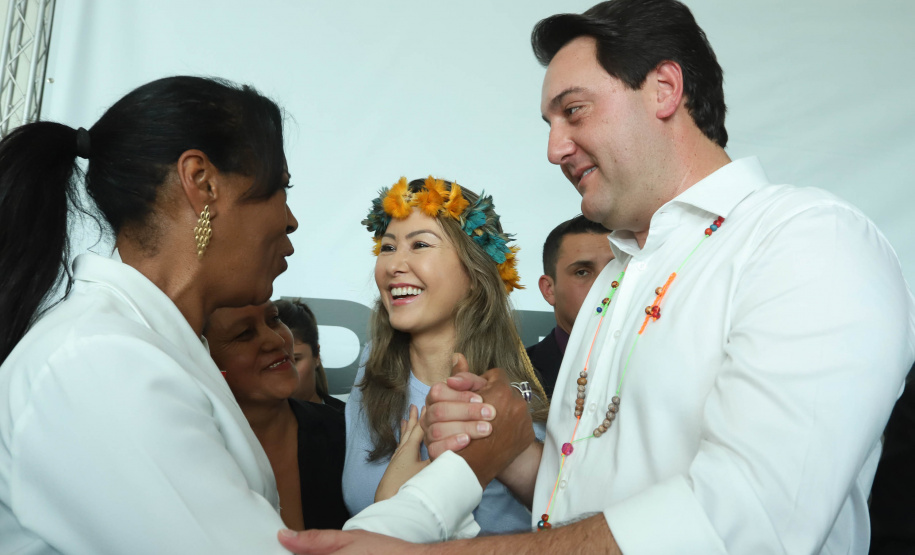 O governador Carlos Massa Ratinho Junior disse nesta quarta-feira (22), no lançamento oficial da Superintendência Geral de Diálogo e Interação Social (Sudis), que o Governo do Paraná está aberto ao diálogo e vai trabalhar diariamente para atender as demandas de todos os setores da sociedade, principalmente dos mais necessitados, em respeito ao compromisso com a construção de um Estado moderno e protetivo.Foto: Rodrigo Felix Leal/ANPr