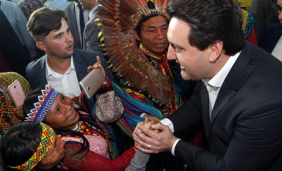 O governador Carlos Massa Ratinho Junior disse nesta quarta-feira (22), no lançamento oficial da Superintendência Geral de Diálogo e Interação Social (Sudis), que o Governo do Paraná está aberto ao diálogo e vai trabalhar diariamente para atender as demandas de todos os setores da sociedade, principalmente dos mais necessitados, em respeito ao compromisso com a construção de um Estado moderno e protetivo.Foto: Gilson Abreu/ANPr
