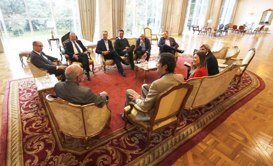 Reunião com representantes da Microsoft.Curitiba, 22-05-19.Foto: Arnaldo Alves / ANPr.