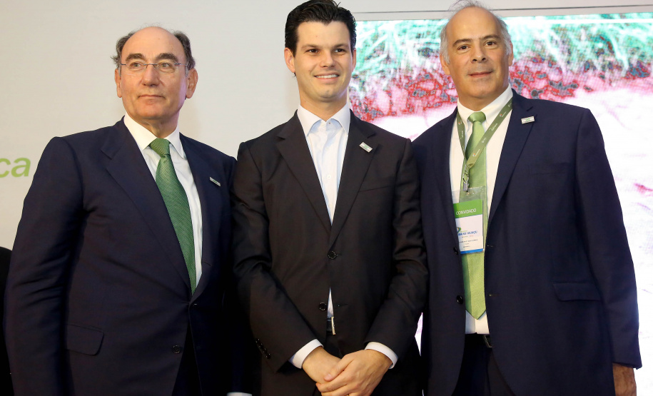 A Usina Hidrelétrica Baixo Iguaçu, último aproveitamento energético do Rio Iguaçu, foi inaugurada nesta quinta-feira (23) em Capanema, no Sudoeste do Estado