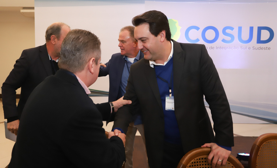 Governador Carlos Massa Ratinho Júnior participa em Gramado, na Serra Gaúcha, da reunião entre governadores, vice-governadores e secretários dos sete Estados que integram o Consórcio de Integração Sul e Sudeste (Cosud) - Gramado, RS, 25/05/2019 - Foto: Rodrigo Félix Leal/ANPr