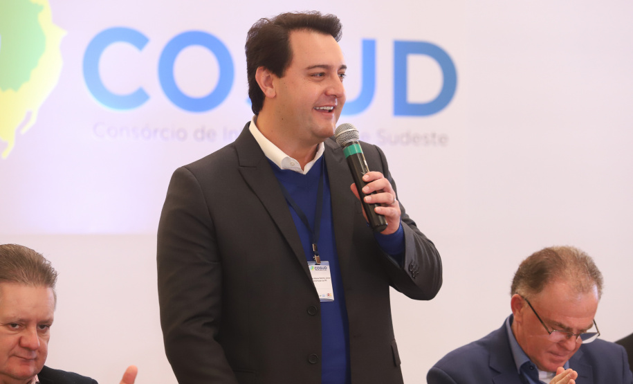 Governador Carlos Massa Ratinho Júnior participa em Gramado, na Serra Gaúcha, da reunião entre governadores, vice-governadores e secretários dos sete Estados que integram o Consórcio de Integração Sul e Sudeste (Cosud) - Gramado, RS, 25/05/2019 - Foto: Rodrigo Félix Leal/ANPr