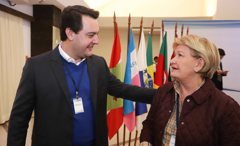 Governador Carlos Massa Ratinho Júnior participa em Gramado, na Serra Gaúcha, da reunião entre governadores, vice-governadores e secretários dos sete Estados que integram o Consórcio de Integração Sul e Sudeste (Cosud) - Gramado, RS, 25/05/2019 - Foto: Rodrigo Félix Leal/ANPr