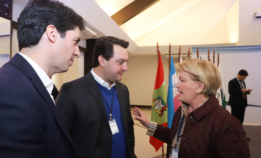 Governador Carlos Massa Ratinho Júnior participa em Gramado, na Serra Gaúcha, da reunião entre governadores, vice-governadores e secretários dos sete Estados que integram o Consórcio de Integração Sul e Sudeste (Cosud) - Gramado, RS, 25/05/2019 - Foto: Rodrigo Félix Leal/ANPr