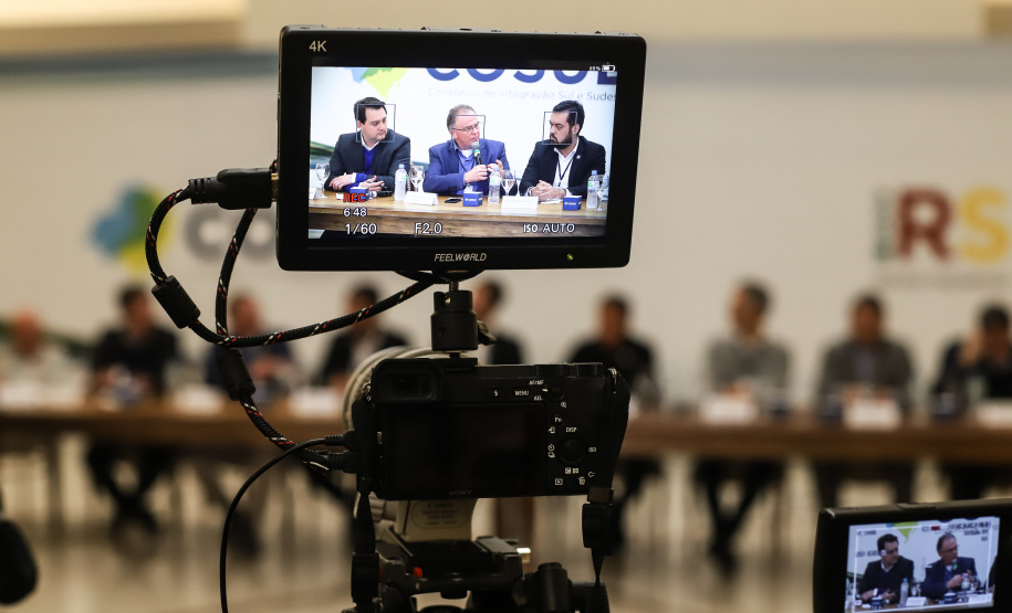 Governador Carlos Massa Ratinho Júnior participa em Gramado, na Serra Gaúcha, da reunião entre governadores, vice-governadores e secretários dos sete Estados que integram o Consórcio de Integração Sul e Sudeste (Cosud) - Gramado, RS, 25/05/2019 - Foto: Rodrigo Félix Leal/ANPr