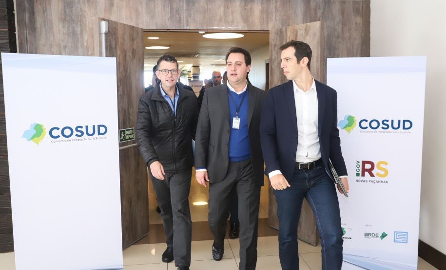 Governador Carlos Massa Ratinho Júnior participa em Gramado, na Serra Gaúcha, da reunião entre governadores, vice-governadores e secretários dos sete Estados que integram o Consórcio de Integração Sul e Sudeste (Cosud) - Gramado, RS, 25/05/2019 - Foto: Rodrigo Félix Leal/ANPr