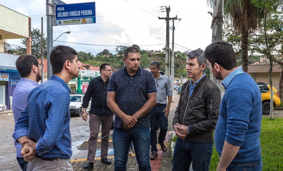 O presidente da Comec Gilson Santos, acompanhado de uma equipe de diretores e técnicos, visitou os municípios de Tunas do Paraná, Cerro Azul e Doutor Ulysses. 24/05/2019
 Foto: Maurilio Cheli