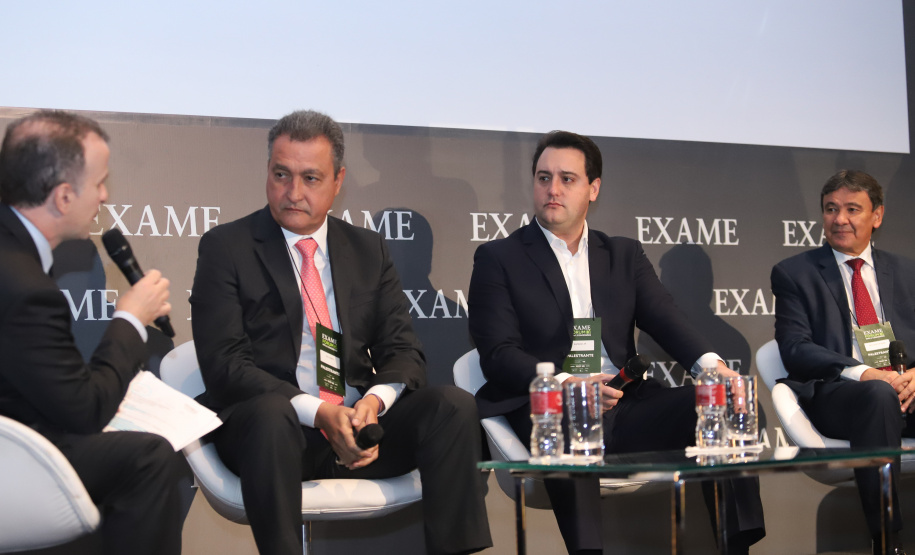 Governador Carlos Massa Ratinho Junior participa em São Paulo, na Amcham Brasil, do Exame Fórum PPPs e Concessões - São Paulo, 28/05/2019 - Foto: Rodrigo Félix Leal/ANPr
