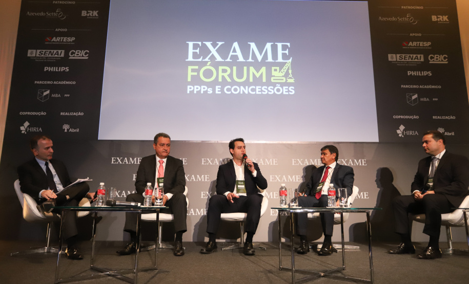Governador Carlos Massa Ratinho Junior participa em São Paulo, na Amcham Brasil, do Exame Fórum PPPs e Concessões - São Paulo, 28/05/2019 - Foto: Rodrigo Félix Leal/ANPr