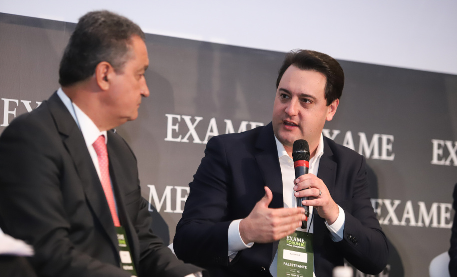 Governador Carlos Massa Ratinho Junior participa em São Paulo, na Amcham Brasil, do Exame Fórum PPPs e Concessões - São Paulo, 28/05/2019 - Foto: Rodrigo Félix Leal/ANPr