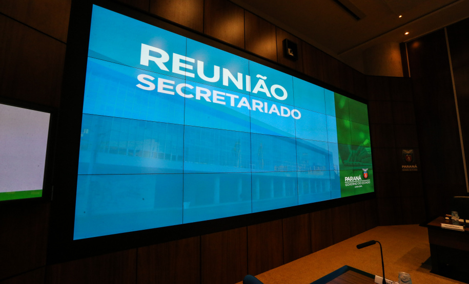 Governador Carlos Massa Ratinho Júnior, durante reunião com a equipe de governo. - Curitiba, 29/05/2019 -Foto: Geraldo Bubniak/ANPr