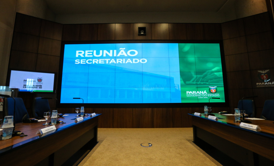 Governador Carlos Massa Ratinho Júnior, durante reunião com a equipe de governo. - Curitiba, 29/05/2019 -Foto: Geraldo Bubniak/ANPr