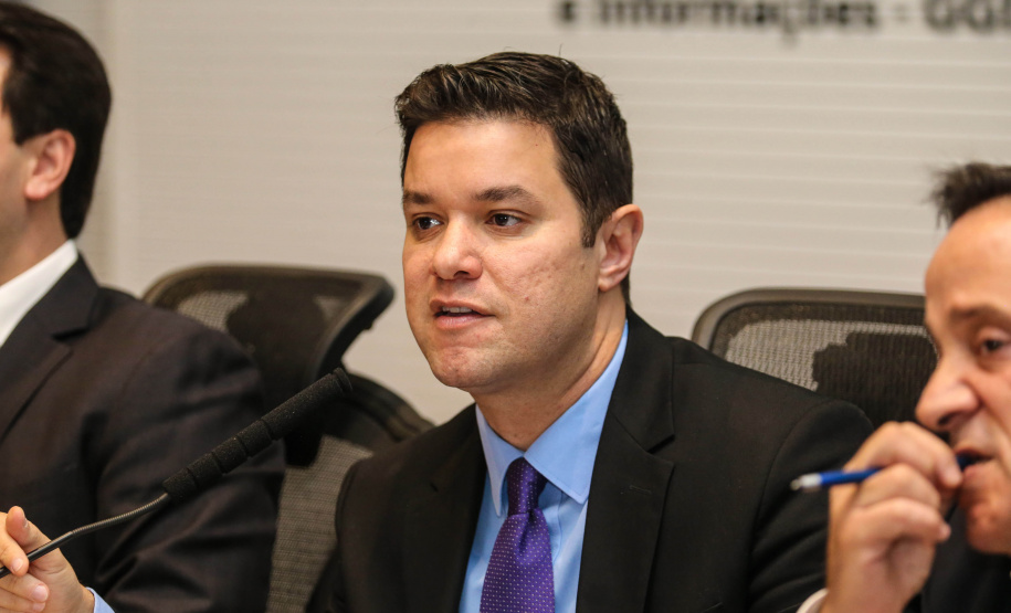 Chefe da Casa Civil, Guto Silva  durante reunião com a equipe de governo. Na foto, o secretário chefe da Casa Civil, Guto Silva - Curitiba, 29/05/2019 -Foto: Geraldo Bubniak/ANPr