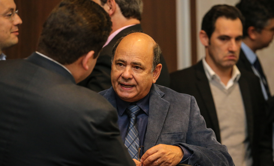 Governador Carlos Massa Ratinho Júnior, durante reunião com a equipe de governo. - Curitiba, 29/05/2019 -Foto: Geraldo Bubniak/ANPr
