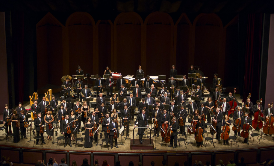 No domingo, dia 09/06, a Orquestra Sinfônica do Paraná irá apresentar o Concerto Barroco com a presença do maestro convidado Luís Otávio Santos  -  Curitiba, 29/05/2019  -  Foto: Maringas Maciel/Teatro Guaíra