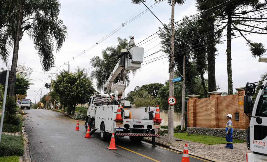 Vendavais e granizo afetam mais de sete mil pessoas no Paraná. Foto: Geraldo Bubniak/ANPr