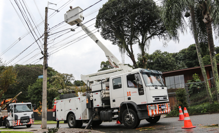 Vendavais e granizo afetam mais de sete mil pessoas no Paraná. Foto: Geraldo Bubniak/ANPr