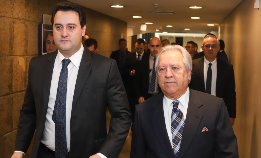 Governador Carlos Massa Ratinho Junior participa das comemorações de 72 anos do Tribunal de Contas do Estado do Paraná.  -  Curitiba, 03/06/2019  -  Foto: Rodrigo Félix Leal/ANPr