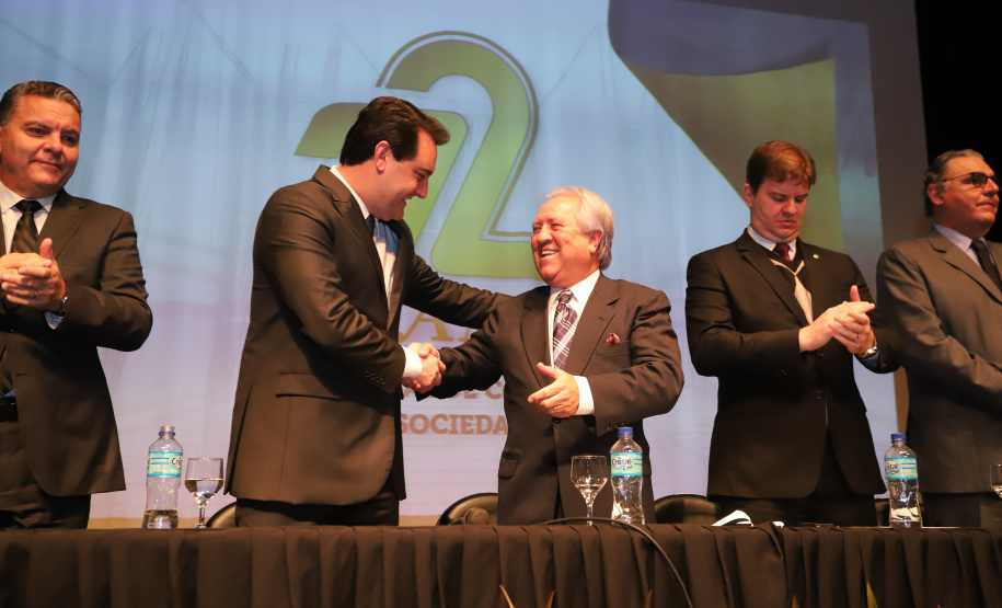 Governador Carlos Massa Ratinho Junior participa das comemorações de 72 anos do Tribunal de Contas do Estado do Paraná.  -  Curitiba, 03/06/2019  -  Foto: Rodrigo Félix Leal/ANPr
