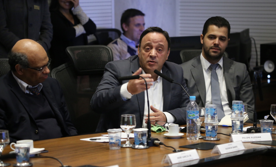 Governador Carlos Massa Ratinho Junior coordena reunião com a equipe de Governo  -  Curitiba, 04/06/2019  -  Foto: José Fernando Ogura/ANPr