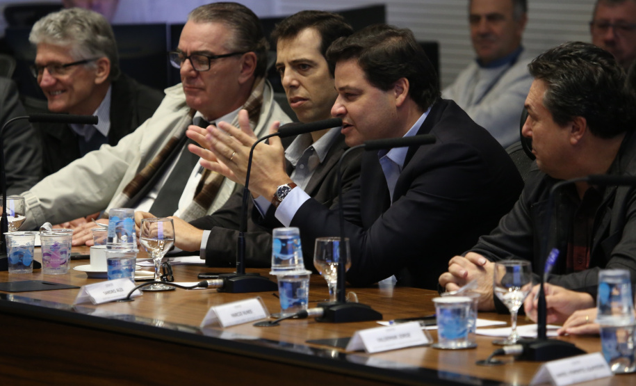 Governador Carlos Massa Ratinho Junior coordena reunião com a equipe de Governo  -  Curitiba, 04/06/2019  -  Foto: José Fernando Ogura/ANPr