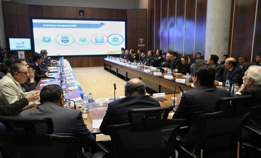 Governador Carlos Massa Ratinho Junior coordena reunião com a equipe de Governo  -  Curitiba, 04/06/2019  -  Foto: José Fernando Ogura/ANPr