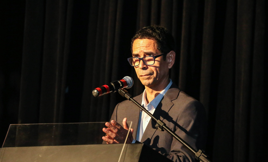 O governador Carlos Massa Ratinho Junior lança nesta terça-feira (04) no auditório Poty Lazzarotto do Museu Oscar Niemeyer, a campanha Junho Paraná Sem Drogas. O mês inteiro será dedicado à conscientização e prevenção quanto ao uso de entorpecentes. Curitiba, 04/06/2019 -Foto: Geraldo Bubniak/ANPr