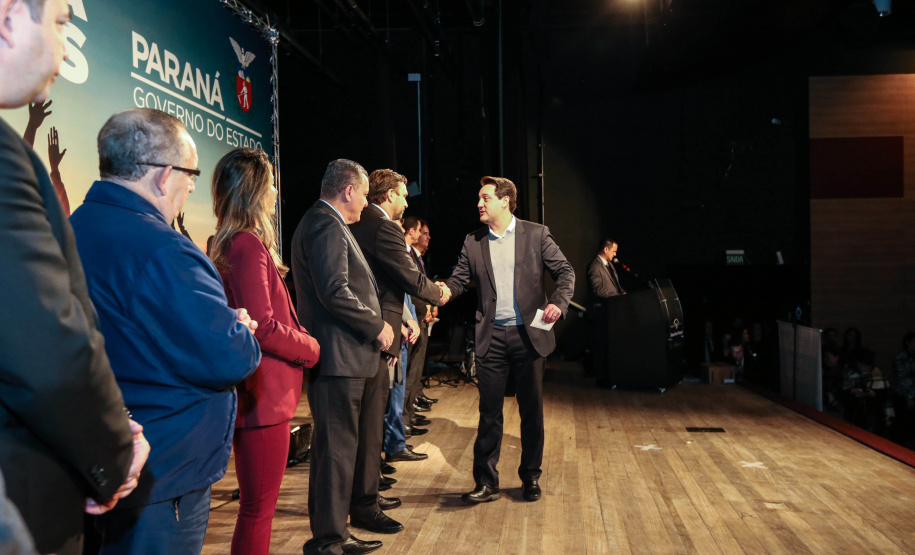 O governador Carlos Massa Ratinho Junior lança nesta terça-feira (04) no auditório Poty Lazzarotto do Museu Oscar Niemeyer, a campanha Junho Paraná Sem Drogas. O mês inteiro será dedicado à conscientização e prevenção quanto ao uso de entorpecentes. Curitiba, 04/06/2019 -Foto: Geraldo Bubniak/ANPr