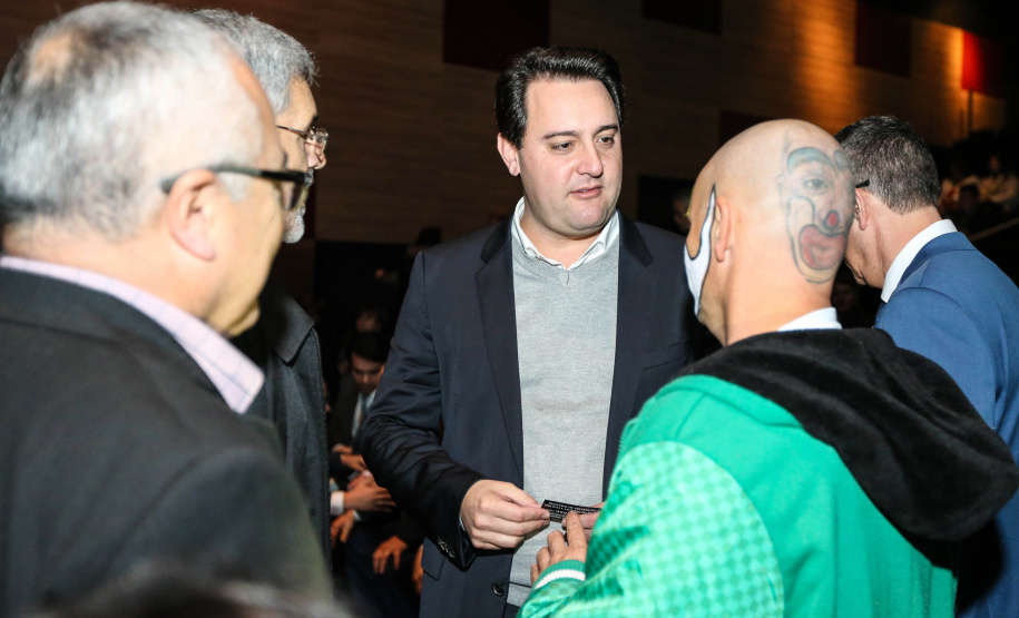 O governador Carlos Massa Ratinho Junior lança nesta terça-feira (04) no auditório Poty Lazzarotto do Museu Oscar Niemeyer, a campanha Junho Paraná Sem Drogas. O mês inteiro será dedicado à conscientização e prevenção quanto ao uso de entorpecentes. Curitiba, 04/06/2019 -Foto: Geraldo Bubniak/ANPr