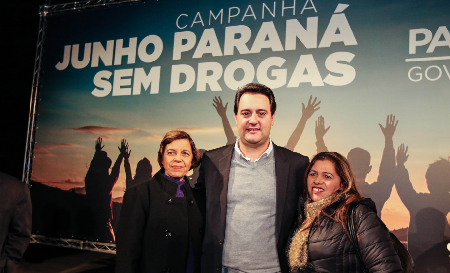 O governador Carlos Massa Ratinho Junior lança nesta terça-feira (04) no auditório Poty Lazzarotto do Museu Oscar Niemeyer, a campanha Junho Paraná Sem Drogas. O mês inteiro será dedicado à conscientização e prevenção quanto ao uso de entorpecentes. Curitiba, 04/06/2019 -Foto: Geraldo Bubniak/ANPr