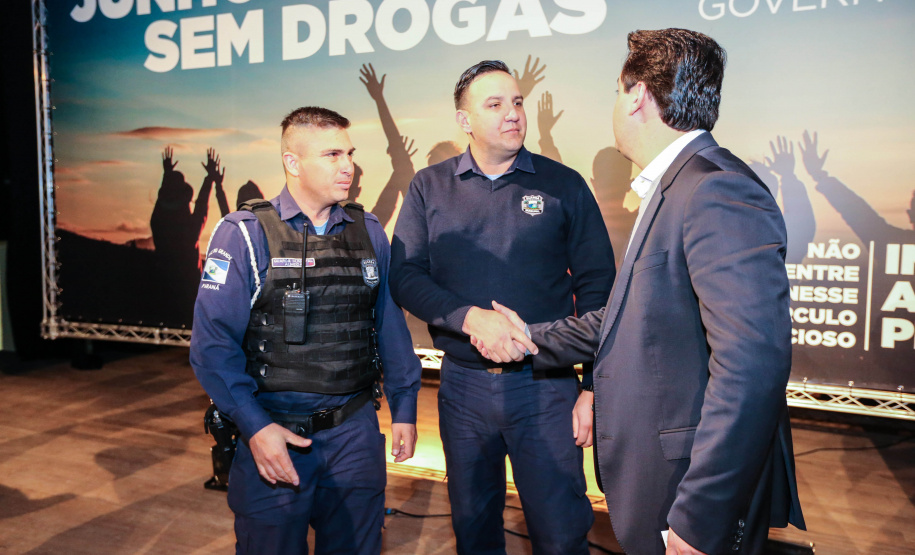 O governador Carlos Massa Ratinho Junior lança nesta terça-feira (04) no auditório Poty Lazzarotto do Museu Oscar Niemeyer, a campanha Junho Paraná Sem Drogas. O mês inteiro será dedicado à conscientização e prevenção quanto ao uso de entorpecentes. Curitiba, 04/06/2019 -Foto: Geraldo Bubniak/ANPr