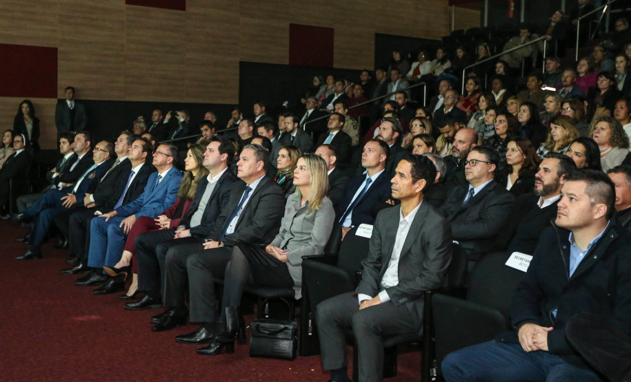 O governador Carlos Massa Ratinho Junior lança nesta terça-feira (04) no auditório Poty Lazzarotto do Museu Oscar Niemeyer, a campanha Junho Paraná Sem Drogas. O mês inteiro será dedicado à conscientização e prevenção quanto ao uso de entorpecentes. Curitiba, 04/06/2019 -Foto: Geraldo Bubniak/ANPr