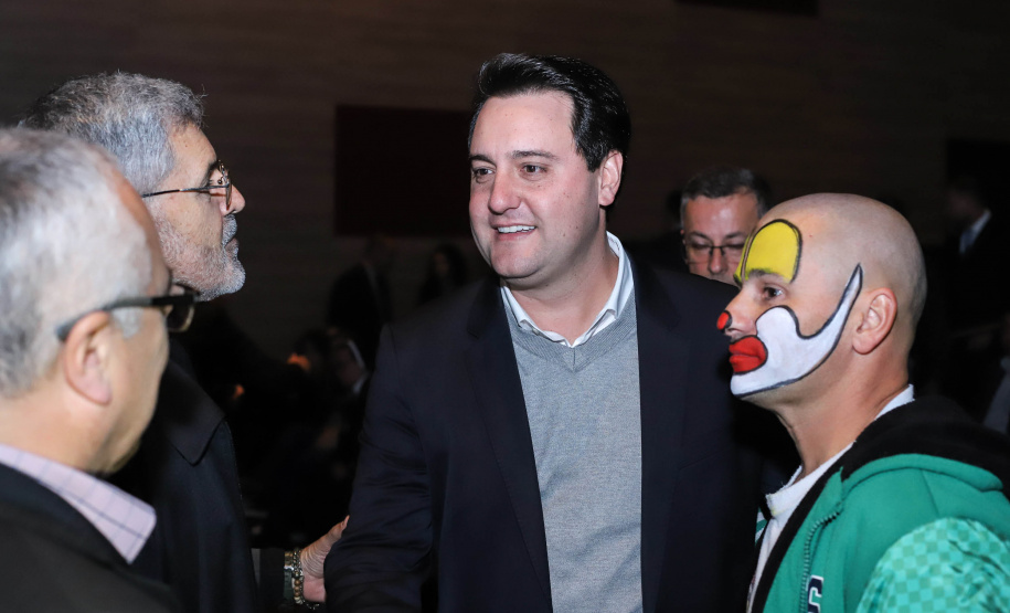 O governador Carlos Massa Ratinho Junior lançou nesta terça-feira (4) a campanha Junho - Paraná sem Drogas, que dedica o mês à ações de conscientização e prevenção ao uso de entorpecentes. - Curitiba, 04/06/2019 - Foto: Rodrigo Felix Leal/ANPr