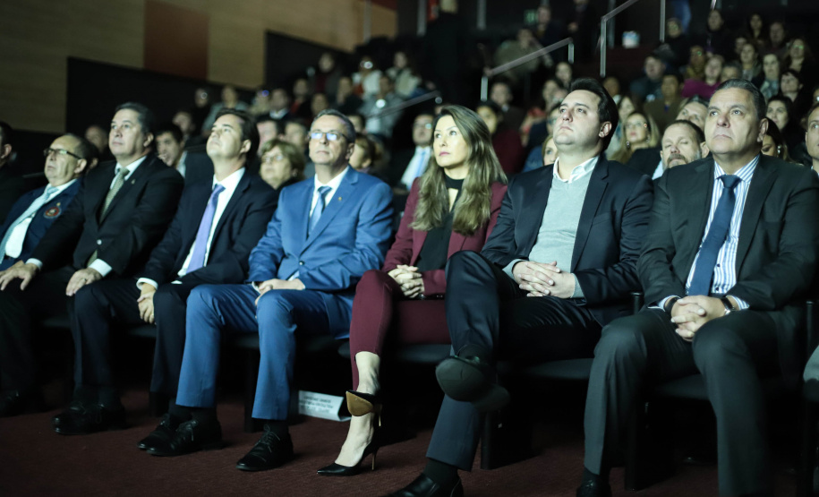 O governador Carlos Massa Ratinho Junior lançou nesta terça-feira (4) a campanha Junho - Paraná sem Drogas, que dedica o mês à ações de conscientização e prevenção ao uso de entorpecentes. - Curitiba, 04/06/2019 - Foto: Rodrigo Felix Leal/ANPr