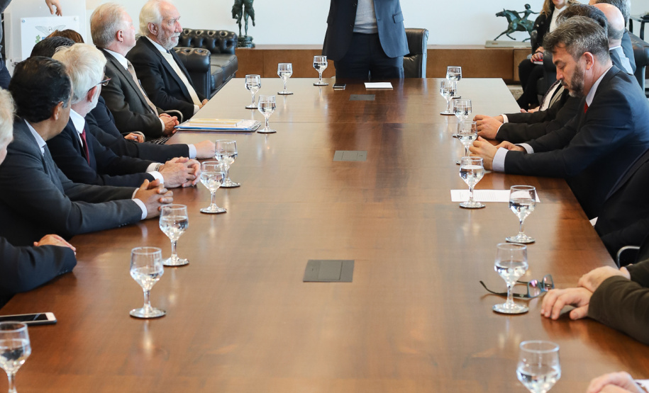 O governador Carlos Massa Ratinho Junior libera recursos para bolsas de pesquisa e extensão, para pesquisadores das universidades e institutos de pesquisa do Paraná.Curitiba, 04-06-19.Foto: Rodrigo Félix Leal/ANPr