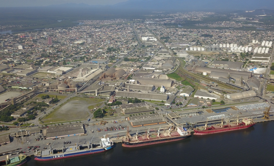 04/2019 - Porto de Paranaguá. Foto: José Fernando Ogura/ANPr