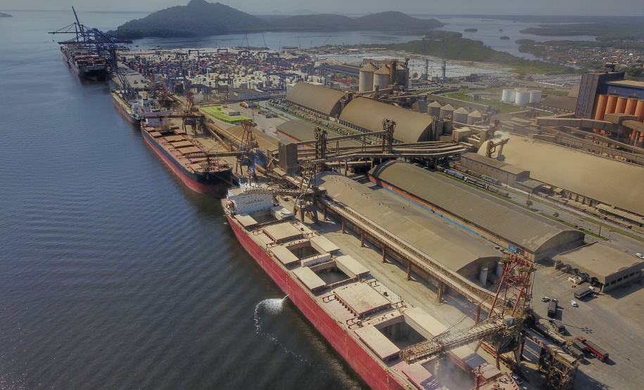 04/2019 - Porto de Paranaguá. Foto: José Fernando Ogura/ANPr