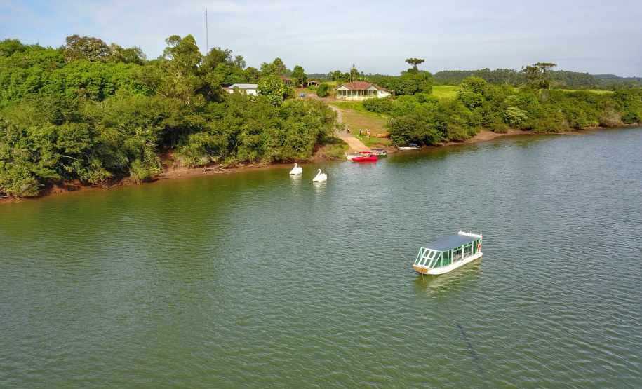 Capanema - Ilha do Sol - Parque Nacional Iguaçu Foto: José Fernando Ogura/ANPr
