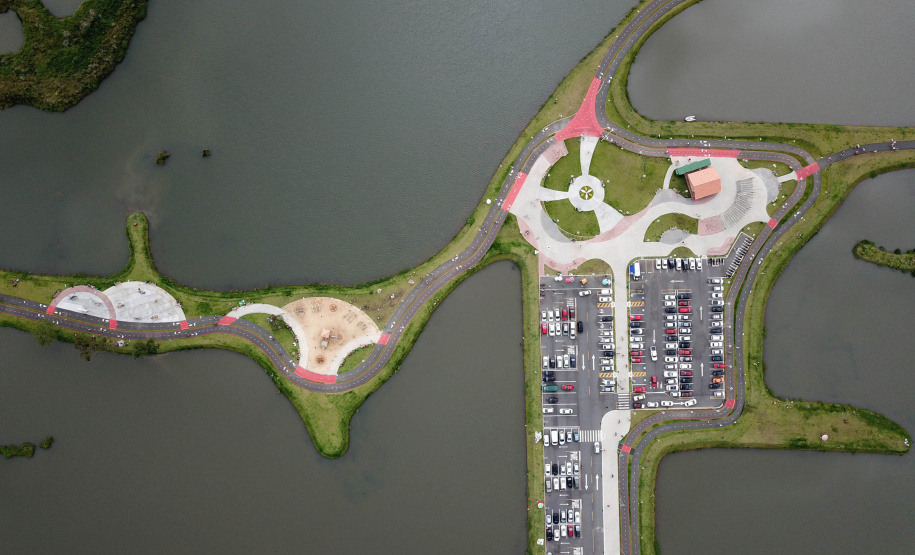 Parque das Águas. Pinhais, 14/01/2019. Foto: José Fernando Ogura/ANPr