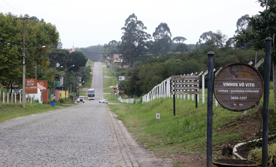 Rota do Vinho. Colônia MerglhãoGilson Abreu/ANPr
