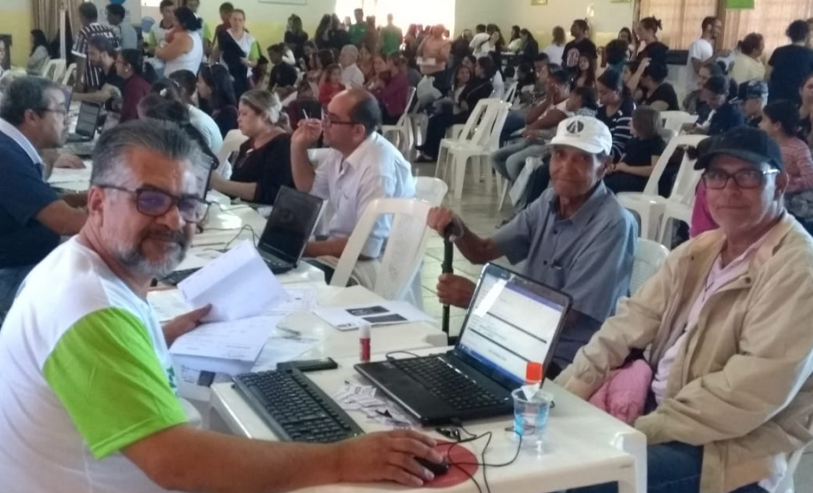 Paraná Cidadão atende paranaenses de todas as idades em Porecatu  -  Foto: Divulgação SEJUF