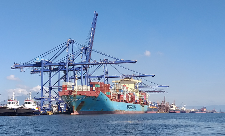 Movimentação Porto de Paranaguá  -  Paranaguá, 10/06/2019  -  Foto: Cláudio Neves/APPA