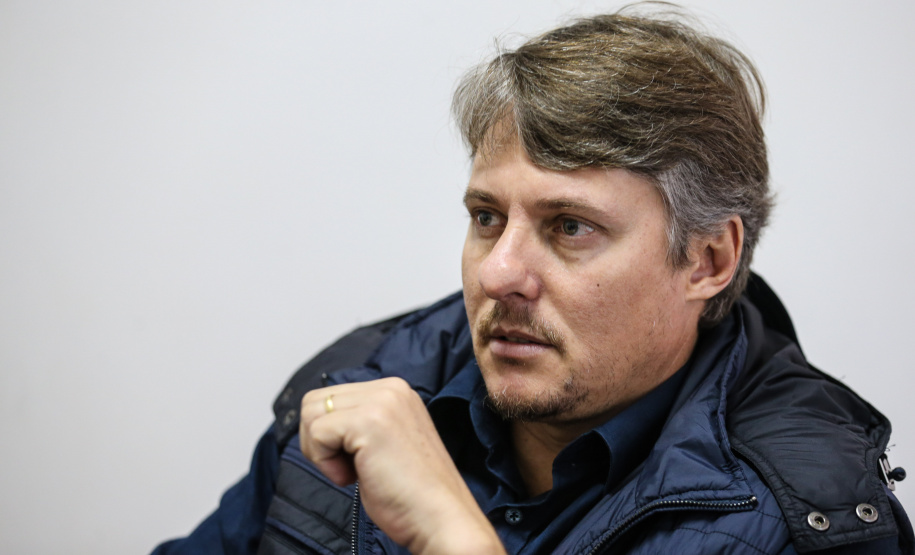 Delegado Ítalo Biancardi Neto da Divisão Estadual de Narcóticos - DENARC.  Curitiba, 29/05/2019 -  Foto: Geraldo Bubniak/ANPr