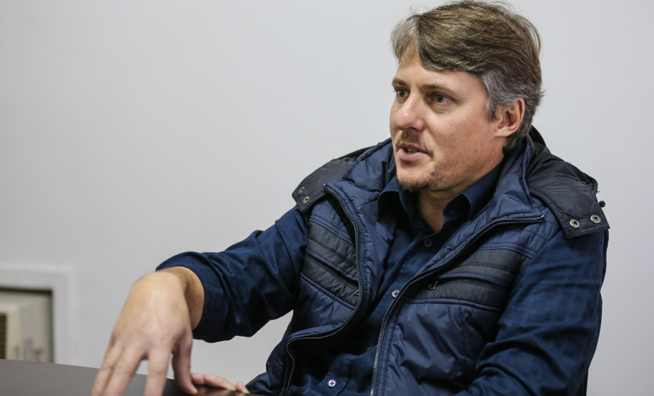 Delegado Ítalo Biancardi Neto da Divisão Estadual de Narcóticos - DENARC.  Curitiba, 29/05/2019 -  Foto: Geraldo Bubniak/ANPr