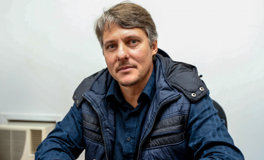 Delegado Ítalo Biancardi Neto da Divisão Estadual de Narcóticos - DENARC.  Curitiba, 29/05/2019 -  Foto: Geraldo Bubniak/ANPr